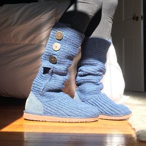 RARE FIND: Royal Blue Crochet Uggs